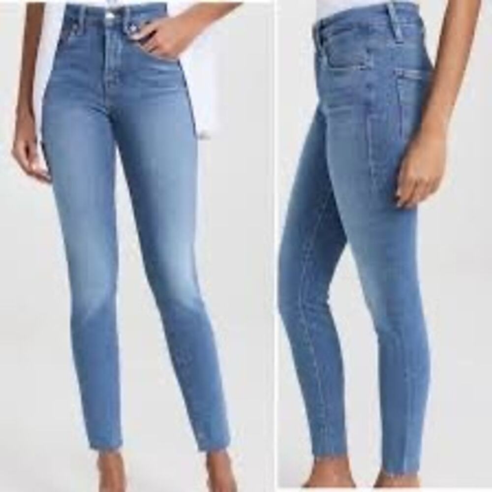 Good American Good Legs Skinny Jeans Size 4/27 Inseam 28” Medium Wash